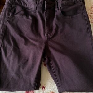 American Eagle aubergine jeans